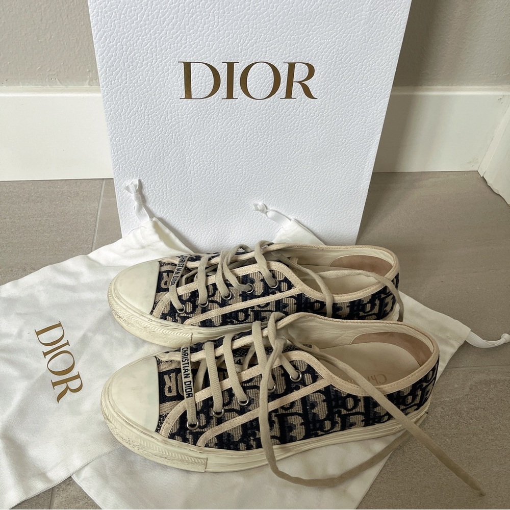 Authentic Dior Walk'n'Dior Sneakers